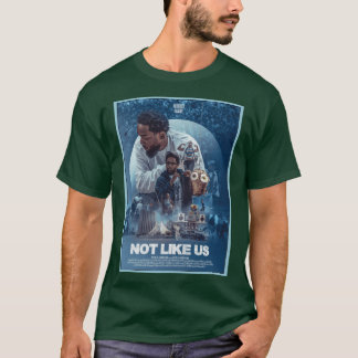 Camiseta Cartaz Not Like Us Kendrick Lamar