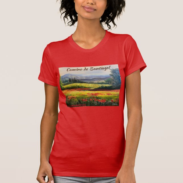 Camiseta Cartaz original de Katie Hutter (Frente)
