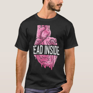 Camiseta Cartaz quebrado Emo do Coração Humano Anatômico do