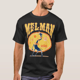 Camiseta Cartaz Silhueta de Girafa de Circo Madagascar Melm