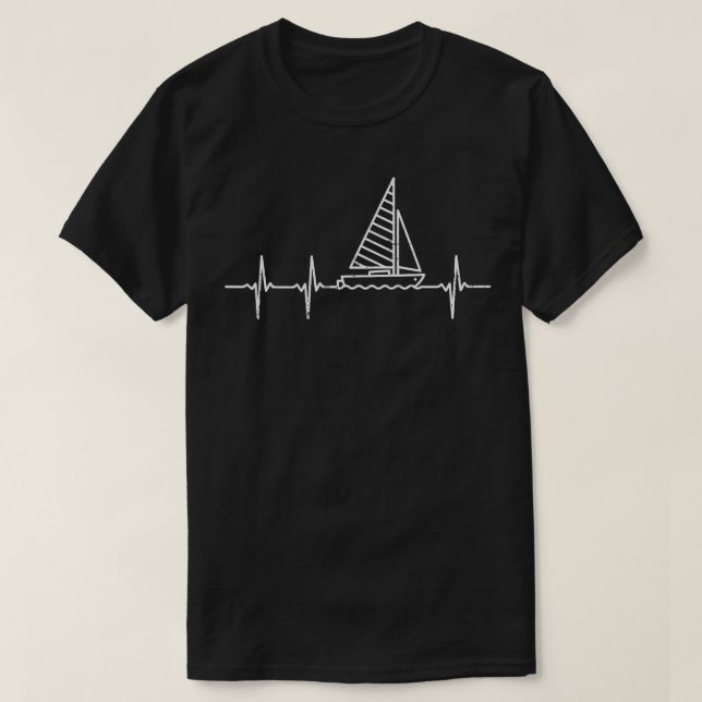 Camiseta Cartaz-velejador Navegando Enfermeira Médica Amor (Frente do Design)