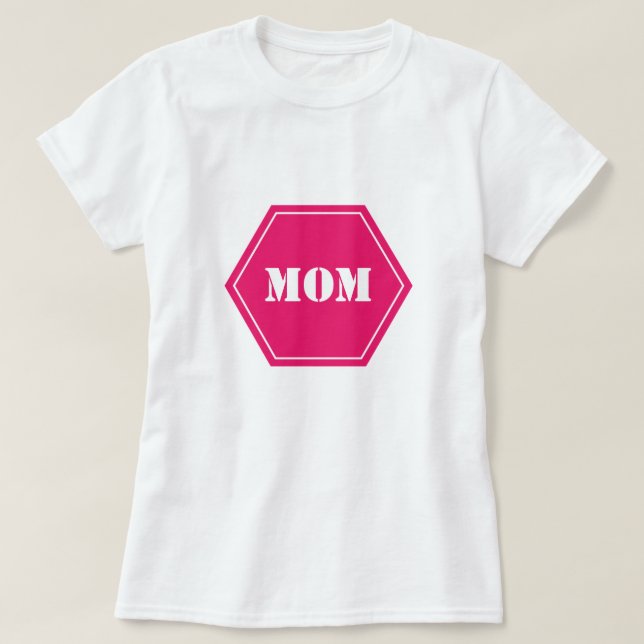Camiseta Cartazes da Mãe de Transporte (Frente do Design)