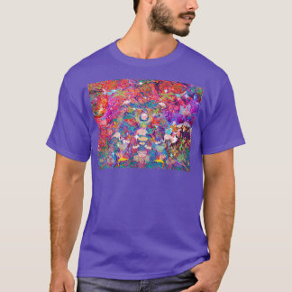 Camiseta Carteira Floral Moody Psychedelic