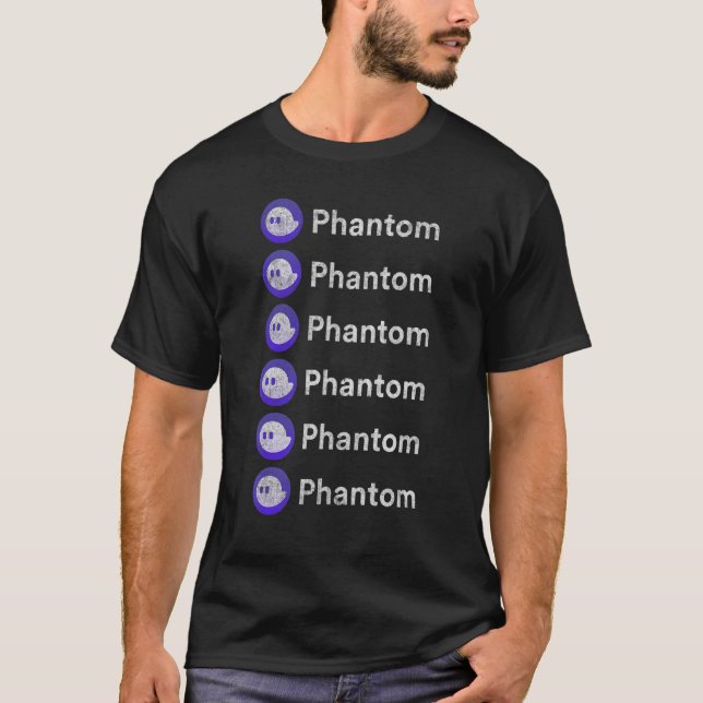 Camiseta Carteira Phantom Nft E Crypto Defi No Solana (Frente)