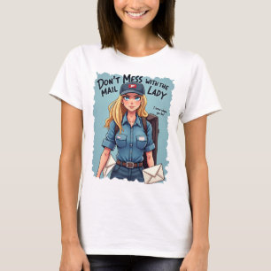 Camiseta Carteiro Não Mexa com a Moça do Correio
