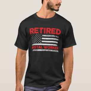 Camiseta Carteiro Patriótico Aposentado 4 De Julho Posto Ap