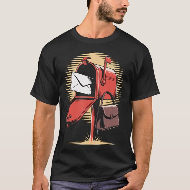 Camiseta Carteiro Trabalhador Postal (Frente)