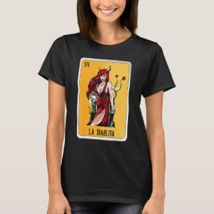 Camiseta Cartelas de Bingo da Loteria de Gíria Mexicana La