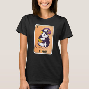 Camiseta Cartelas de Bingo da Loteria de Gírias Mexicanas d
