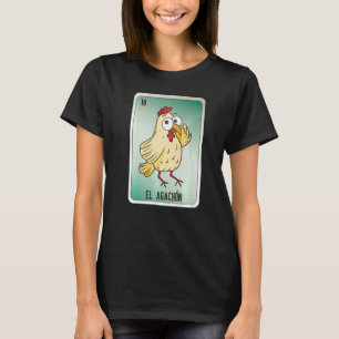 Camiseta Cartelas de Bingo da Loteria de Gírias Mexicanas E