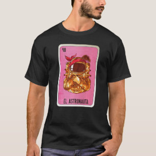 Camiseta Cartelas de Bingo da Loteria de Gírias Mexicanas E