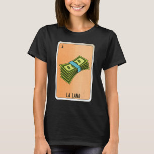 Camiseta Cartelas de Bingo da Loteria de Gírias Mexicanas L