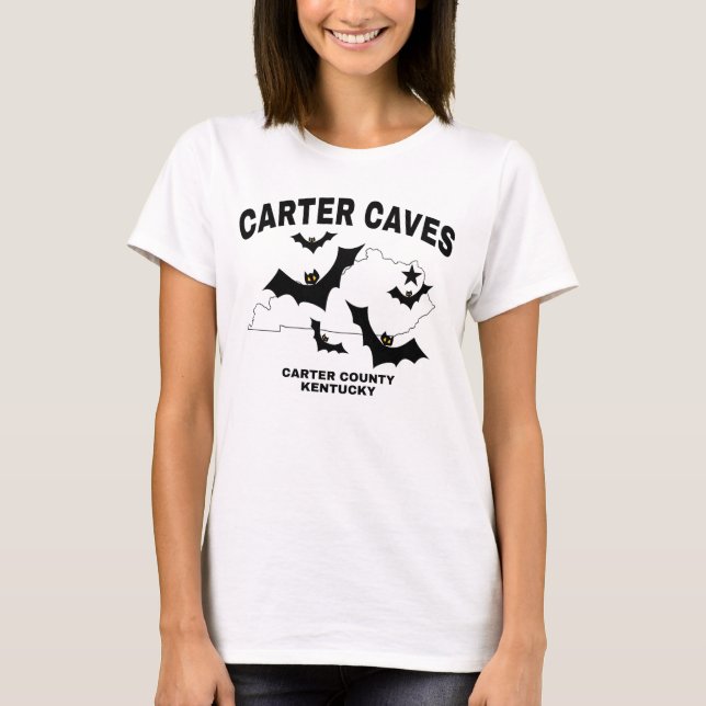 Camiseta Carter Caves Kentucky (Frente)