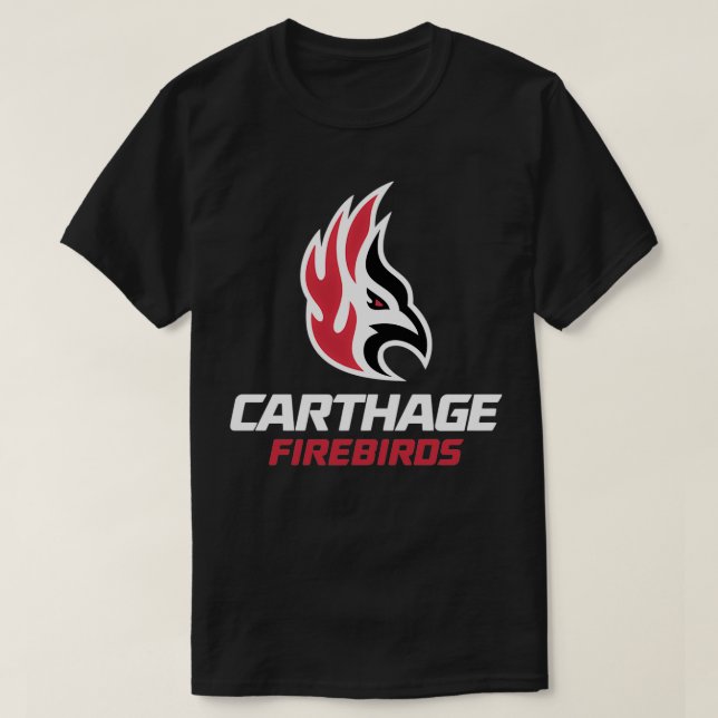 Camiseta Carthage firebirds Athletics teams merch (Frente do Design)