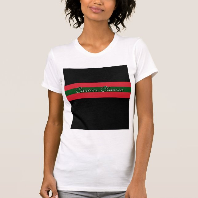 Camiseta Cartier Classic Black (Frente)