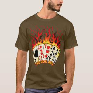 Camiseta Cartões de aniversário queimados de 1969
