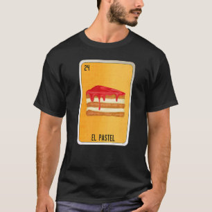 Camiseta Cartões de Bingo da Loteria do El Pastel Mexicano 