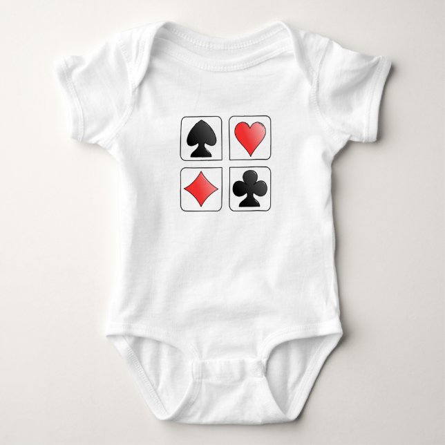 Camiseta Cartões de jogo (Frente)