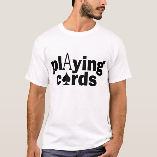 Camiseta Cartões de jogo (Frente)