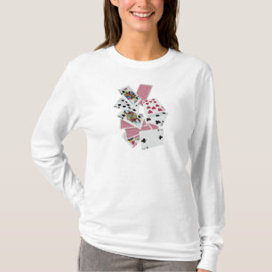 Camiseta Cartões de jogo - jogo a ganhar - encantos