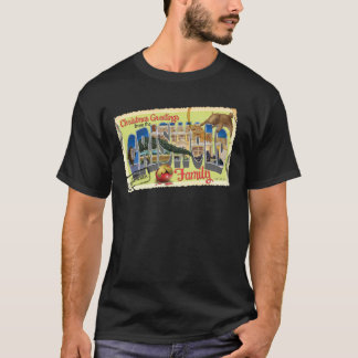 Camiseta cartões de natal da família Griswold