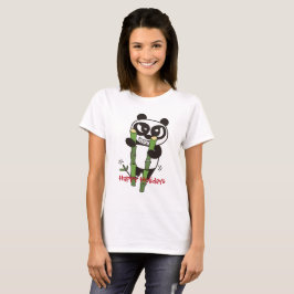 Camiseta Cartões de natal de Bamboo Horse Ride Master