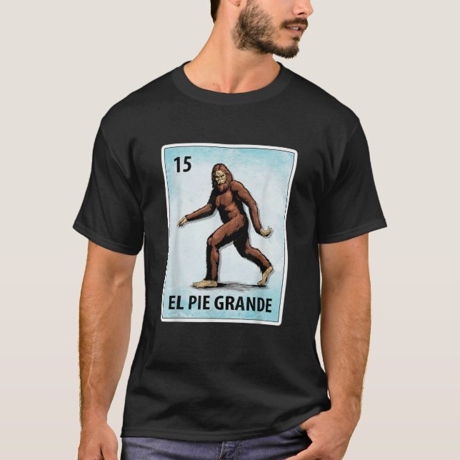 Camiseta Cartões De Pé Grande Mexicanos (Frente)