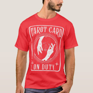 Camiseta Cartões De Tarô Sobre A Mágica De Funcionamento Oc