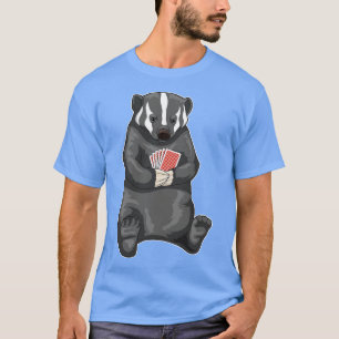 Camiseta Cartões de texugo-mel