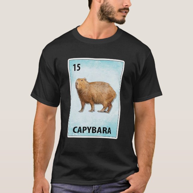 Camiseta Cartões Mexicanos Capybara (Frente)