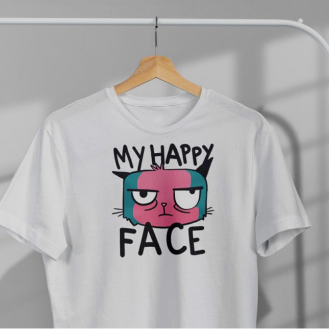 Camiseta Cartografia Animal de Gatos Grumpy (Criador carregado)