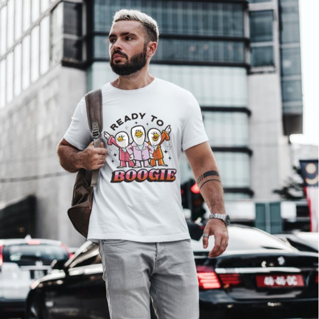 Camiseta Cartografia de Animais de Pato Disco (Criador carregado)