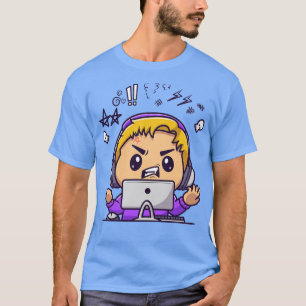 Camiseta Cartografia do Angry Gamer Boy