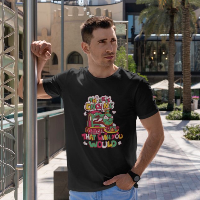 Camiseta Cartografia do trem com raiva (Criador carregado)