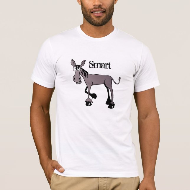 Camiseta Cartografia Engraçada de Burro (Frente)