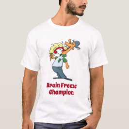 Camiseta Cartografia engraçada do campeão de congelamento d