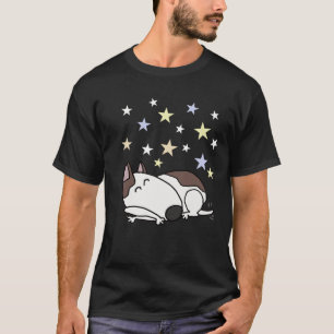 Camiseta Cartografia Engraçado Bull Terrier Cachorro e Est