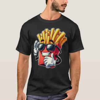 Camiseta Cartografia legal Comida rápida Óculos escuros Cin