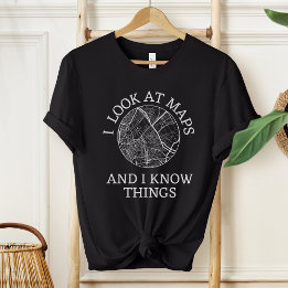 Camiseta Cartógrafo Engraçado I Geografia | Land Surveyor