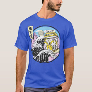 Camiseta Carton Kanagawa Wave Japão Kaw