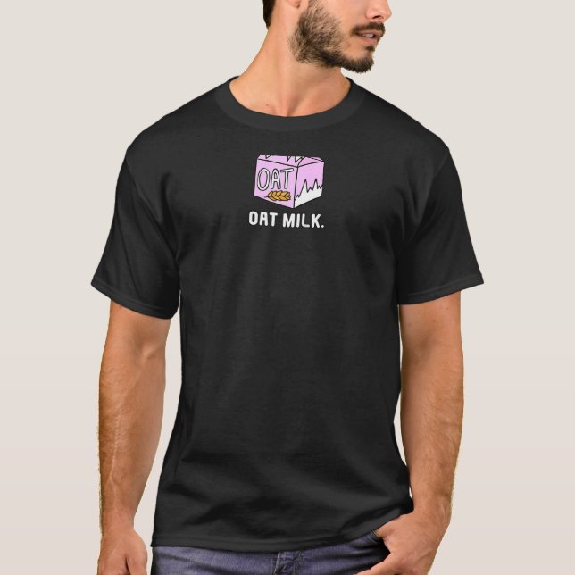 Camiseta Cartonagem Clássica De Aveia Raglan (Frente)
