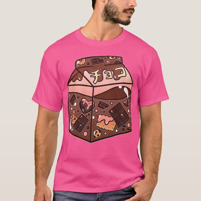 Camiseta Cartonagem de chocolate (Frente)