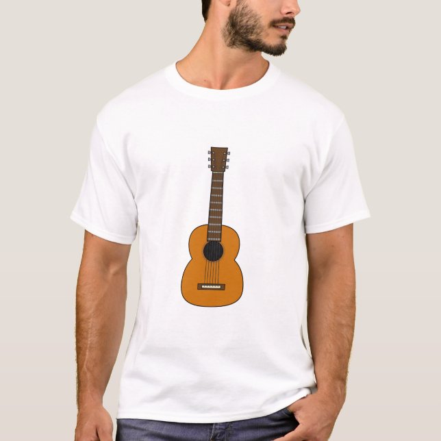 Camiseta Cartoon Acústico Simples (Frente)