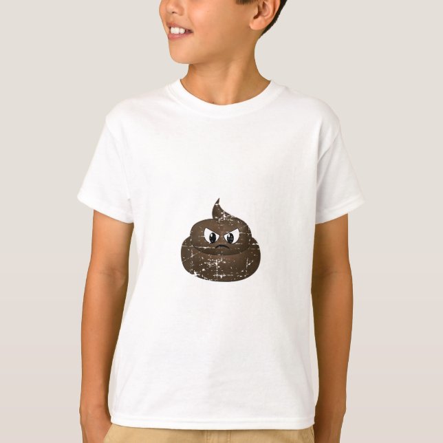 Camiseta Cartoon Afastado e Zangado (Frente)