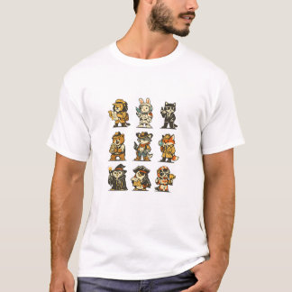 Camiseta Cartoon Animals