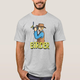 Camiseta Cartoon Birder