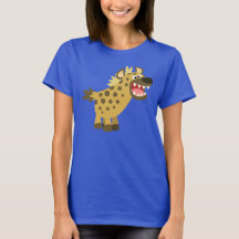 Cartoon Bonito Hyena Women T-Shirt