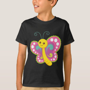 Camiseta Cartoon Butterfly