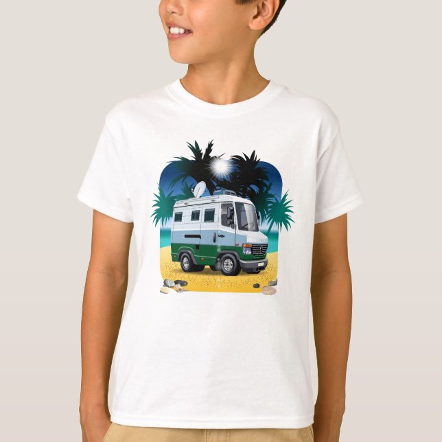Camiseta Cartoon Camper (Frente)