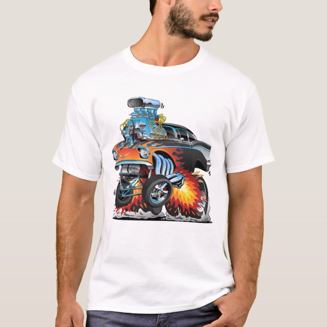 Camiseta Cartoon clássico de dragão de gaze quente 57 (Frente)
